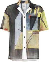 BETHANY WILLIAMS - Overhemd Met Abstracte Print - Lyst