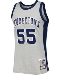 Mitchell & Ness - Ncaa Light "Georgetown 1990 Dikembe Mutombo" Jersey - Lyst