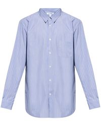 Comme des Garçons - Striped Buttoned Shirt - Lyst