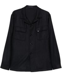 Tagliatore - Veste En Laine À Boutonnière - Lyst