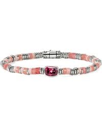 John Hardy - Heishi Multi-Stone Bracelet - Lyst