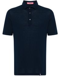Drumohr - Jersey Cotton Polo Shirt - Lyst