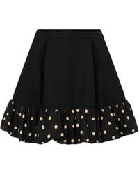 Moschino - ポルカドット ラッフルスカート - Lyst