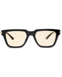 McQueen - T-Bar Icon Square Sunglasses - Lyst