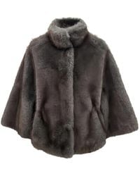 VALENTINI 1972 - Chaqueta Con Cuello Alto - Lyst