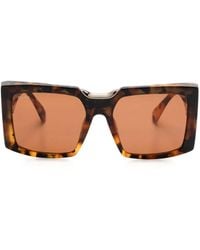 Max Mara Eyewear - Square-Frame Sunglasses - Lyst