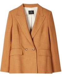 Paul Smith - Double-Breasted Blazer - Lyst