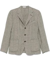 Boglioli - Linen Blend Single-Breasted Jacket - Lyst