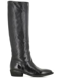 Officine Creative - Side-Zip Knee-High Boots - Lyst