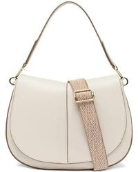 Gianni Chiarini - Helena Round Schultertasche Mit Kontrastdetails - Lyst