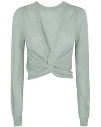 Twinset - Twist-Detail Sweater - Lyst