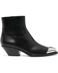 Givenchy - Ankle Boots Western aus Leder - Lyst
