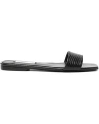 TOTEME - Lizard-Embossed Bandeau Sandals - Lyst