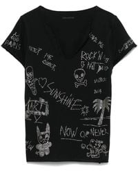 Zadig & Voltaire - Henley T-Shirt - Lyst