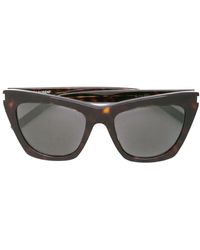 Saint Laurent - New Wave 214 Kate sunglasses - Lyst