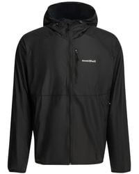 Montbell - Wind Blast Logo-Print Hooded Jacket - Lyst
