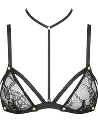 Maison Close - Jeux Magnétiques Triangle Harness Bra - Lyst
