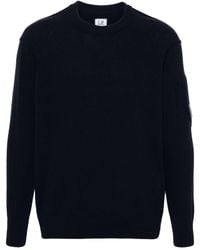 C.P. Company - Wool Blend Crewneck - Lyst