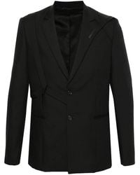 HELIOT EMIL - Equilibrium Single-Breasted Blazer - Lyst