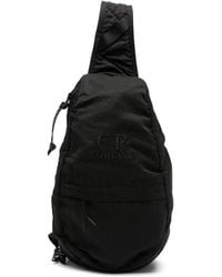 C.P. Company - Logo-Embroidered Backpack - Lyst