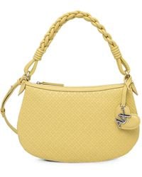 ARMANI EXCHANGE - Mini Sac Porté Épaule À Motif Monogrammé Embossé - Lyst