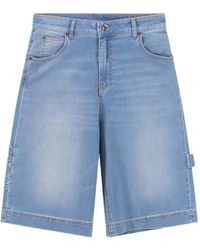 8pm - Cancun Denim Shorts - Lyst