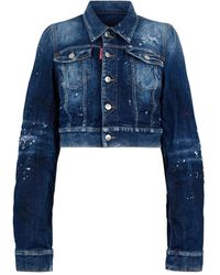 DSquared² - Dean Jean Jacket - Lyst