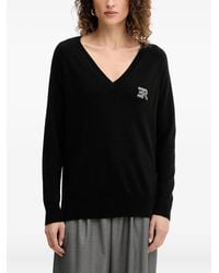 ERMANNO FIRENZE - Pull À Col V - Lyst