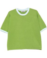 Essentiel Antwerp - Contrasting-Trims T-Shirt - Lyst