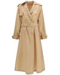 Ermanno Scervino - Double-Breasted Trench - Lyst