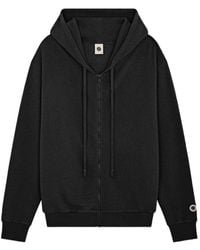 Sweet Pants - Waffle-Knit Zip-Up Hoodie - Lyst