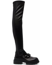 ash knee boots