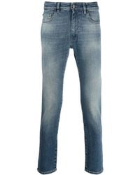PT Torino - Light-Wash Slim-Fit Jeans - Lyst