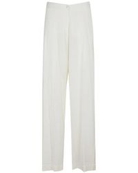 Silk95five - High-Waisted Trousers - Lyst