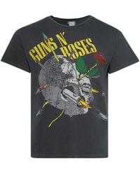 MadeWorn - T-Shirt Gun N' Roses À Imprimé Tête De Mort - Lyst