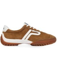 Polo Ralph Lauren - Logo-Patch Suede Low-Top Sneakers - Lyst