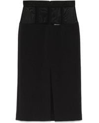 Elisabetta Franchi - Midi Skirt - Lyst