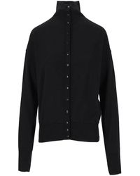 Barena - Button-Up High-Neck Sweater - Lyst