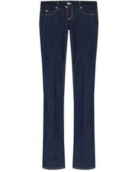 DSquared² - Low-Rise Bootcut Jeans - Lyst