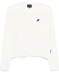 SPORT b. by agnès b. - Bestickter Cardigan - Lyst