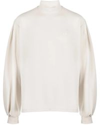 Random Identities - Logo-Embroidered Cotton Sweatshirt - Lyst