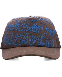 JUNGLES JUNGLES - Puff-Print Trucker Cap - Lyst