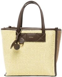 Furla - Petit Sac Cabas Divide It À Design Tressé - Lyst