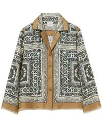 Claudie Pierlot - プリント シルクシャツ - Lyst