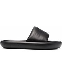 Stella McCartney - Perforated Logo Slides - Lyst