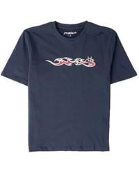 Yardsale - Flame-Print T-Shirt - Lyst