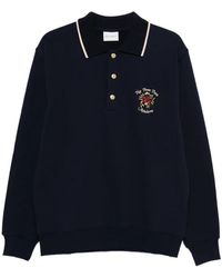 Drole de Monsieur - Embroidered Sweatshirt - Lyst