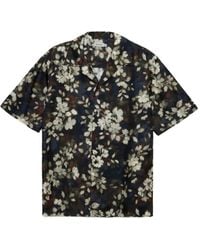 Jonathan Simkhai - Casper Floral-Print Short-Sleeve Shirt - Lyst