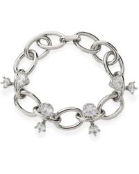Panconesi - Bracciale A Catena Constellation Con Zirconi - Lyst