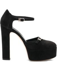 Casadei - 130Mm Patty Platform Pumps - Lyst
